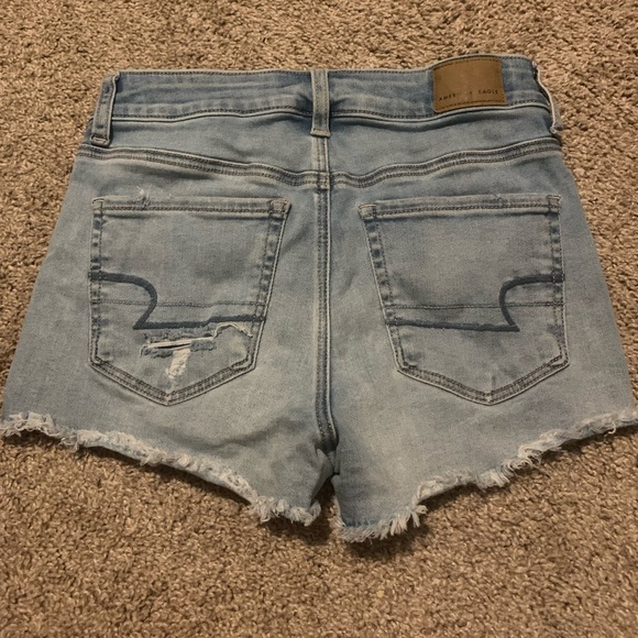 american eagle jean shorts with lace pockets - Picture 2 of 2